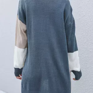 Girl in shoulder cardigan
